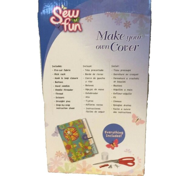 Singer Sew Fun Make your own Cover Kit for Book Journal or eReader NSP #00673 - Picture 8 of 9